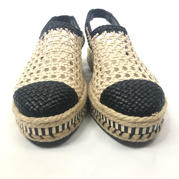 Tory Burch Dandy Woven Flat Espadrille - Picture 4 of 9